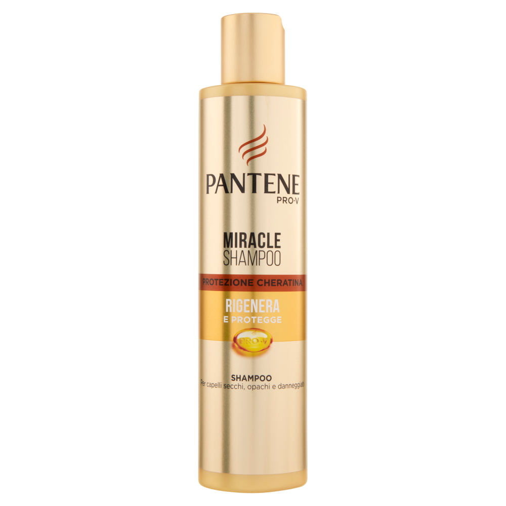 Pantene Pro-v Miracle Shampoo Protezione Cheratina Rigenera E Protegge 250ml
