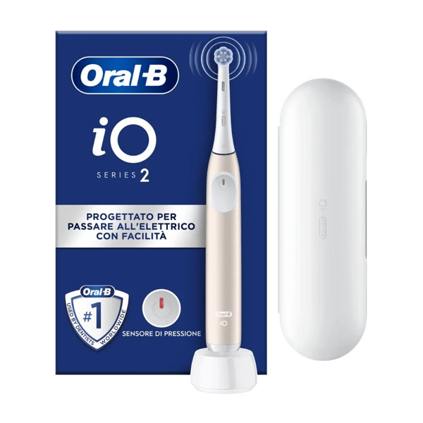 Oral-B iO2 Spazzolino Elettrico Ricaricabile Rosa Con Custodia da Viaggio — confronto prezzi