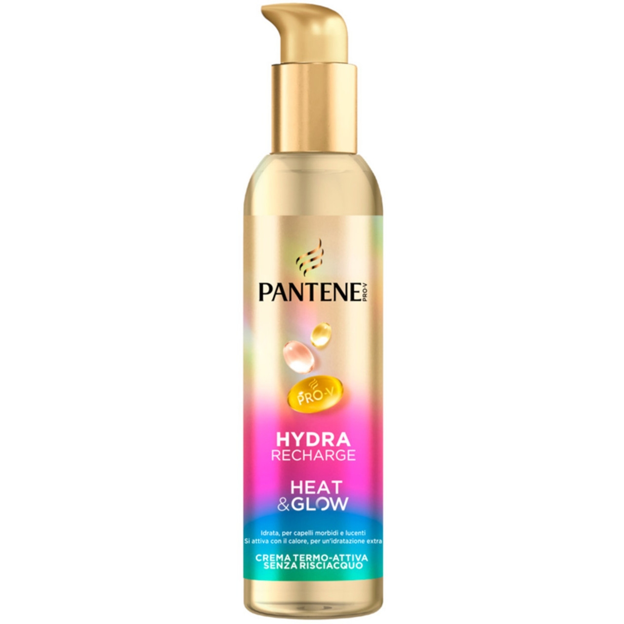 Pantene Hydra Recharge Crema Termoattiva Heat & Glow Idratante Illuminante 135ml