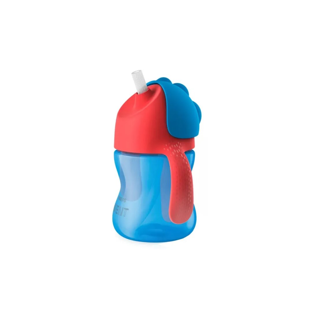 Avent Tazza Azzurra Con Cannuccia 200ml