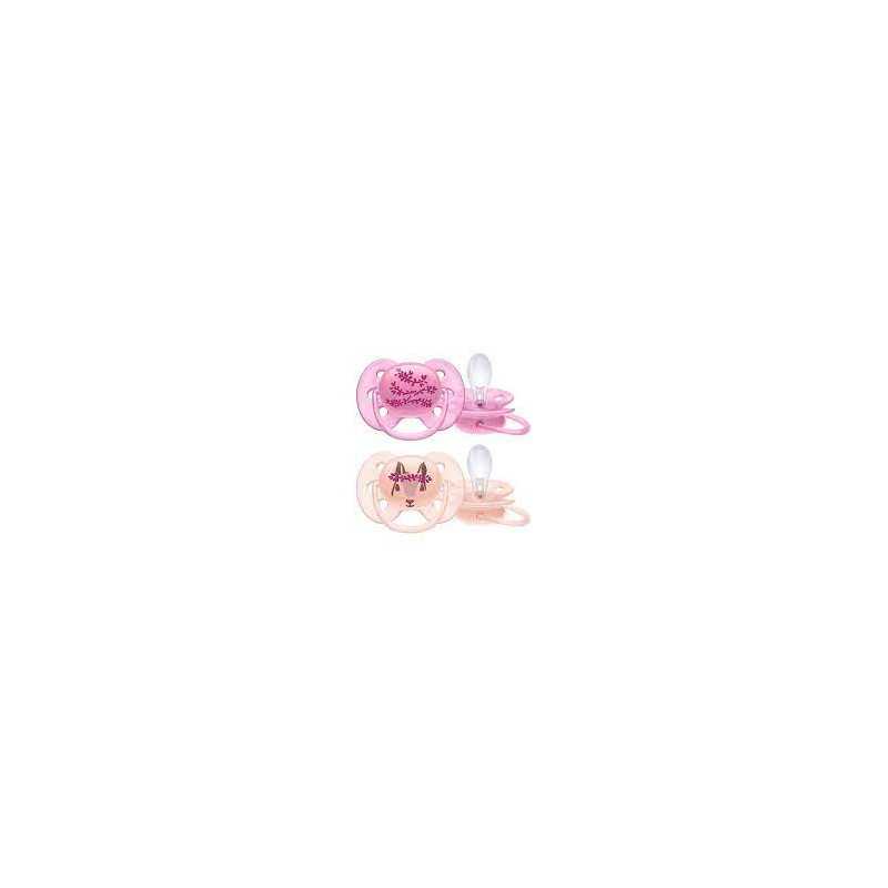 Avent Ultra Soft Succhietto Flower/Sq Femmina 6-18Mesi — confronto prezzi