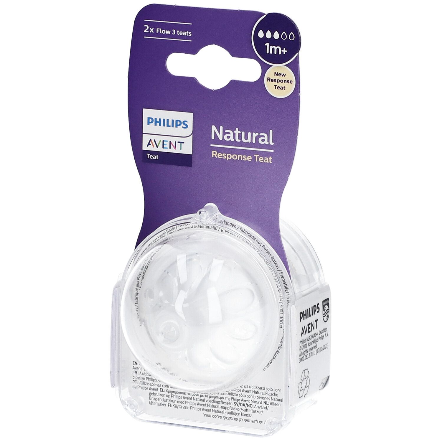 Avent tettarella natural 3,0 1m+ 2 pezzi — confronto prezzi