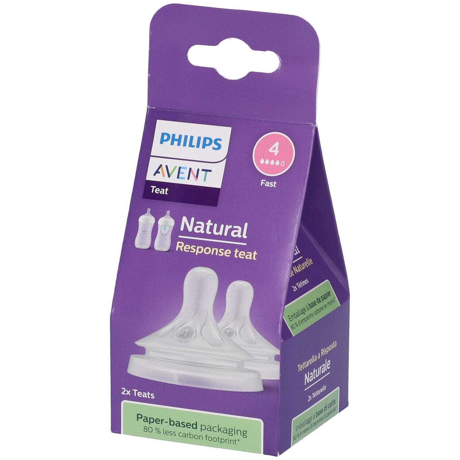 AVENT TETTARELLA NATURAL 3,0 3 MESI+ 2 PEZZI — confronto prezzi