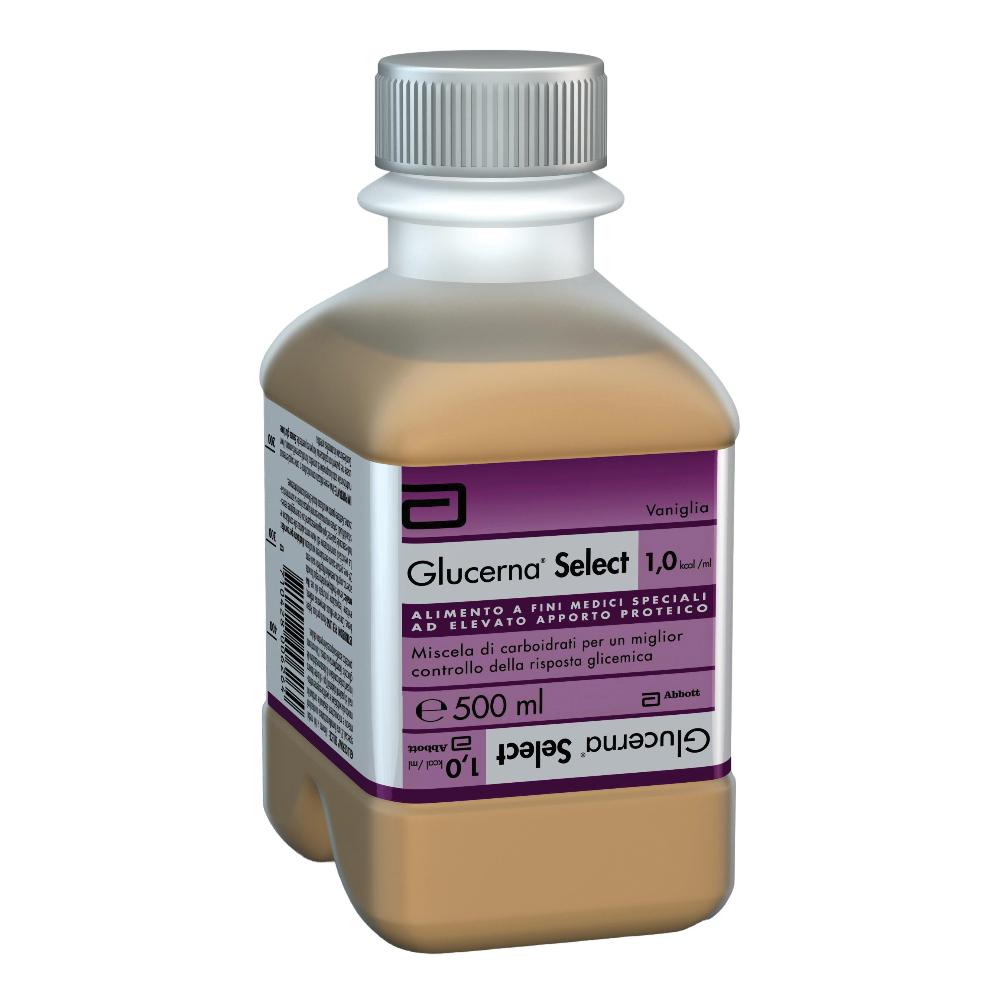 Glucerna select 1,0 vaniglia bottiglia rth 500 ml