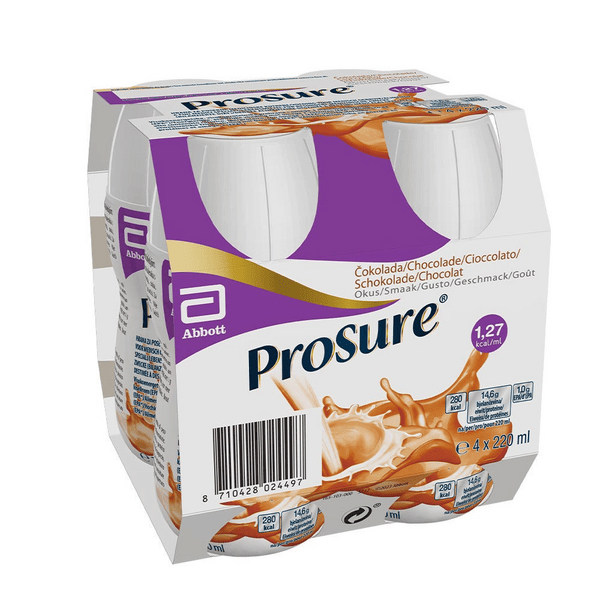 Abbott ProSure Cioccolato Confezione da 4 4x220 ml Soluzione orale — confronto prezzi