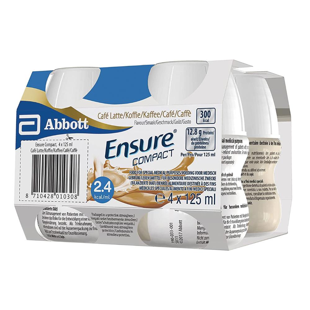 Abbott ENSURE® COMPACT 4x125 ml Soluzione bevibile — confronto prezzi