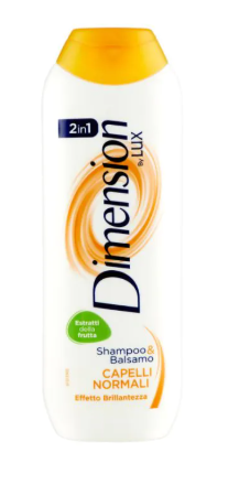 DIMENSION BY LUX - SHAMPOO E BALSAMO 2 IN 1 PER CAPELLI NORMALI