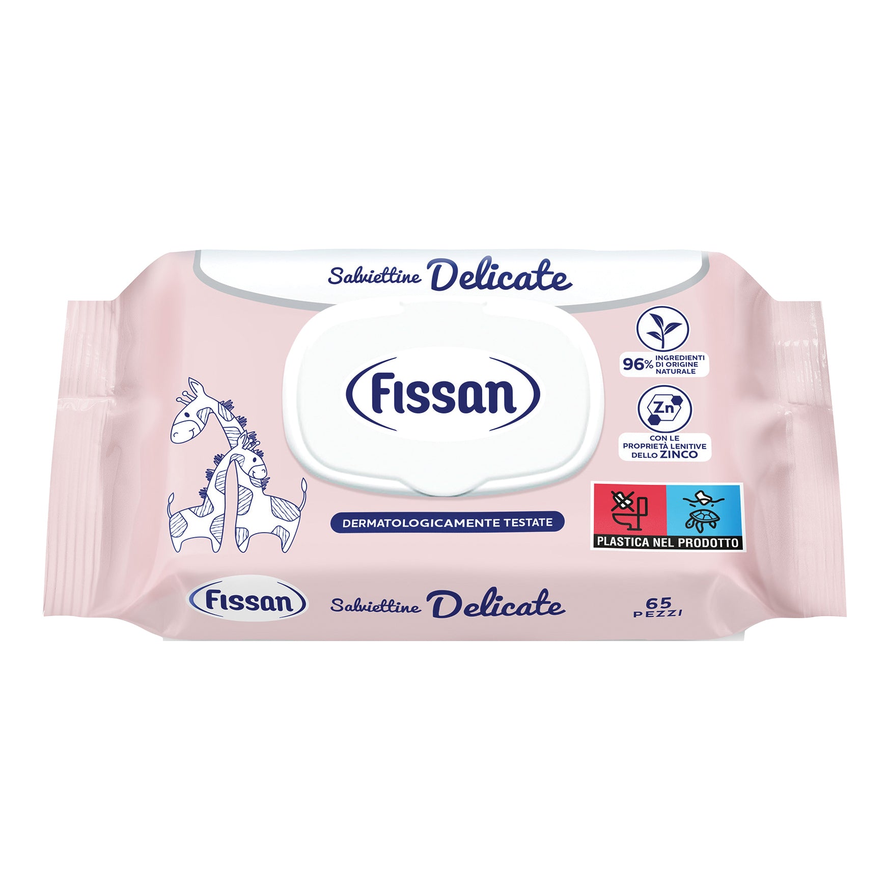 Fissan Salviettine delicate 65 pz Salviette
