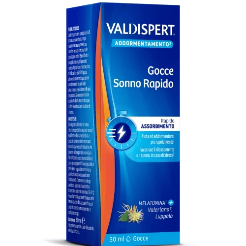 Valdispert Buonanotte In Gocce Integratore Con Melatonina Per Favorire Il Sonno Flacone Da 30 ml