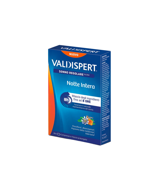 Valdispert Notte Intera Integratore Per Il Sonno Regolare Con Passiflora E Valeriana 30 Compresse — confronto prezzi