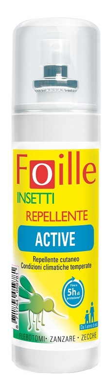 Foille insetti repellente active 100 ml
