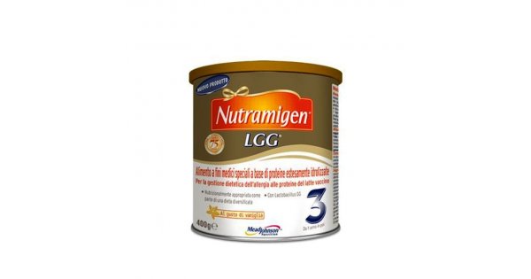 Nutramigen Lgg 3 Formula A Base Di Proteine Per La Gestione Dell'allergia Al Latte Vaccino Polvere 400 Grammi