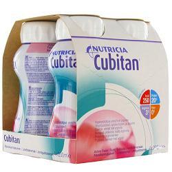 Cubitan Integratore Nutrizionale Gusto Fragola 4x200 ml