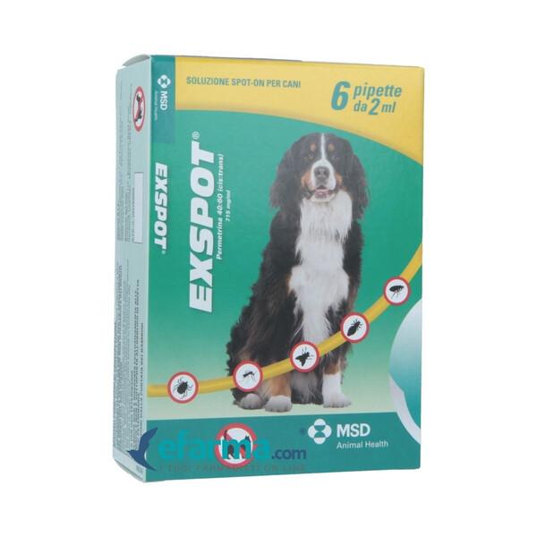 Exspot Soluzione Spot-On Cani 41-55 Kg 6 Pipette — confronto prezzi