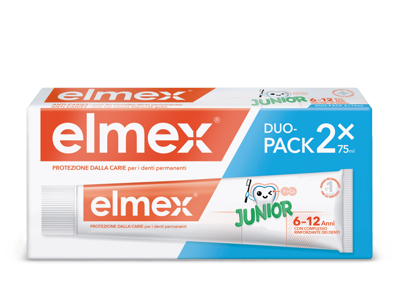 Elmex Junior Duo Pack 75 ml Dentifricio Per Bambini