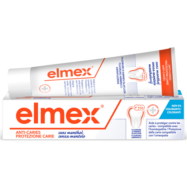 Elmex Dentifricio Protezione Carie Senza Mentolo 75 ml