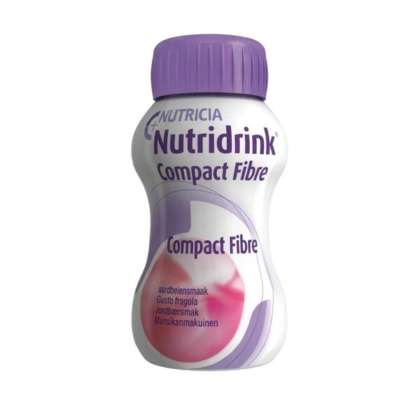 Nutridrink Compact Fibre Supplemento Nutrizionale Completo, Fragola 4x125 ml — confronto prezzi