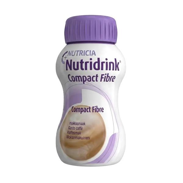 Nutricia Nutridrink Compact Fibre Supplemento Nutrizionale Completo, Caffè, 4x125ml — confronto prezzi