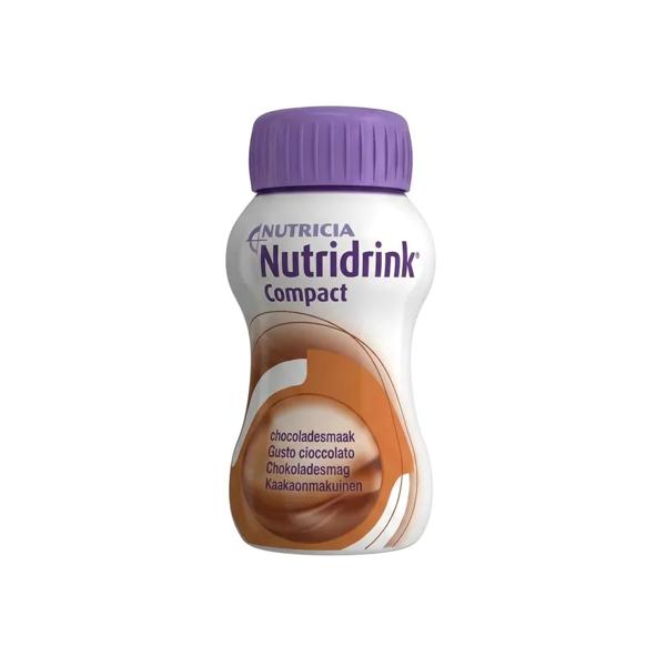 Nutricia Nutridrink Compact Supplemento Nutrizionale Completo, Cioccolato 4x125ml