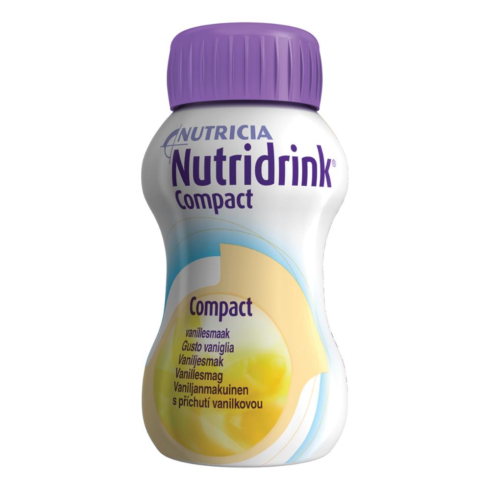Nutricia Nutridrink Compact Gusto Vaniglia Supplemento Nutrizionale, 4 x 125ml