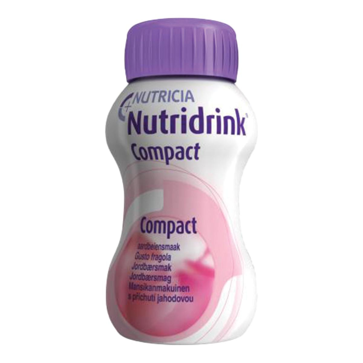 Nutridrink compact fragola 4x125 ml