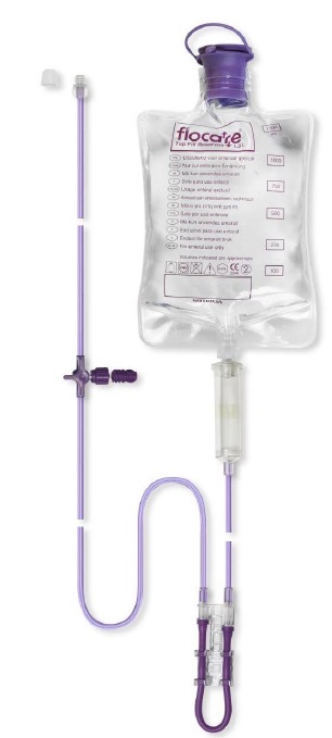 Flocare sacca con deflussore da 1,3 l pompa infinity