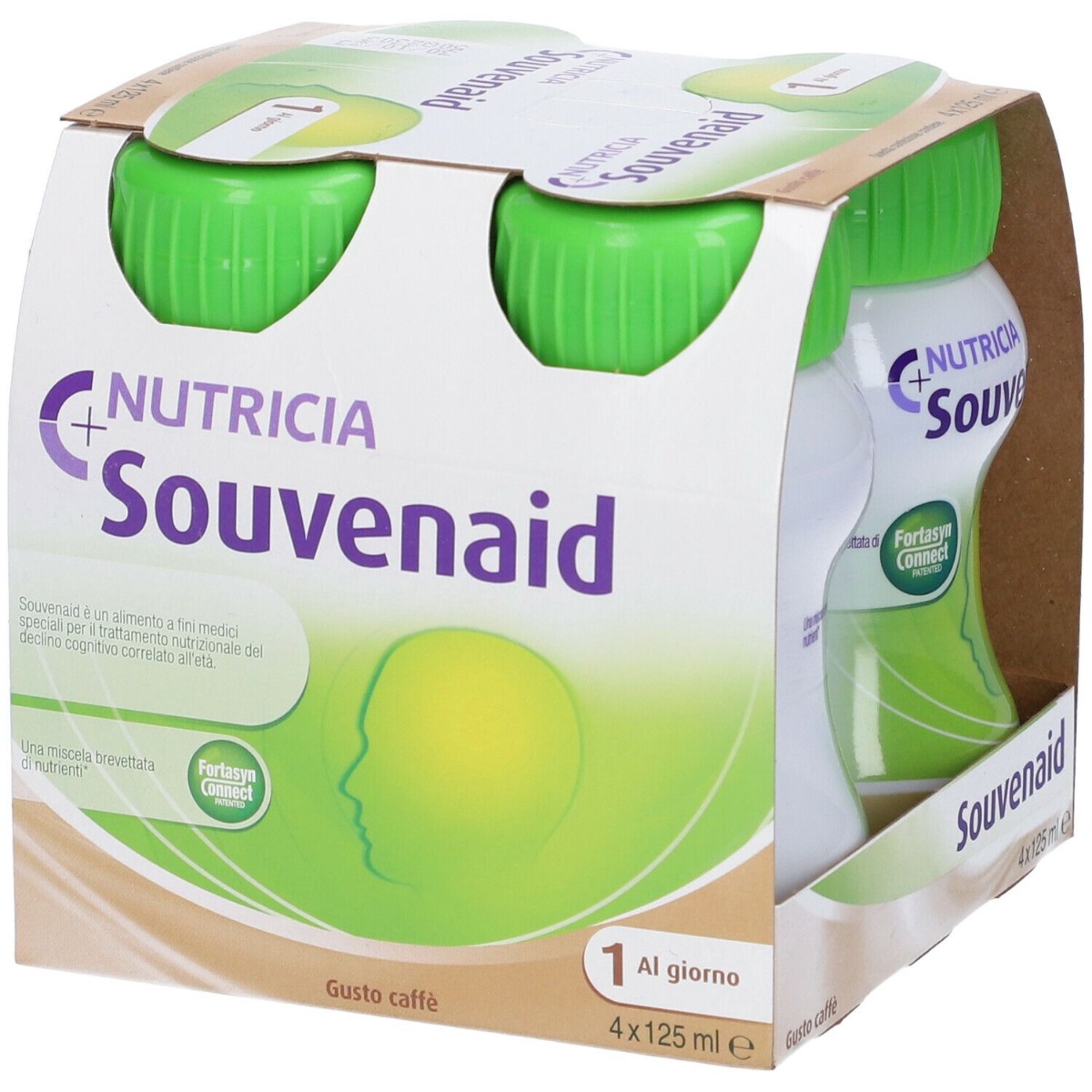 Souvenaid Gusto Caffè 4 x 125 ml