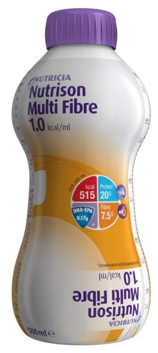 Nutricia Nutrison Multi Fibre 1,0 Alimento Destinato A Fini Medici Speciali 500ml