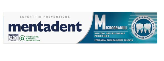 MENTADENT DENT MICROGRANULI 75ML