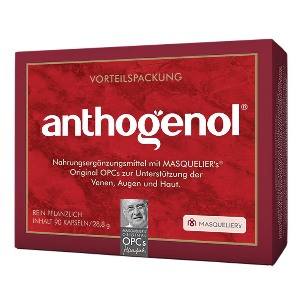 Nature's Plus Masquelier's Original OPCs Anthogenol Integratore Antiossidante 90 Capsule
