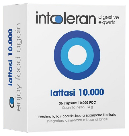 Intoleran lattasi 10000 36 capsule — confronto prezzi