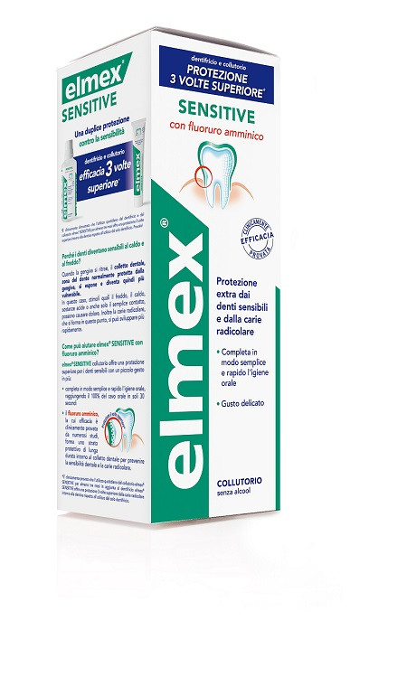 Elmex Collutorio Sensitive Denti Sensibili 400ml — confronto prezzi