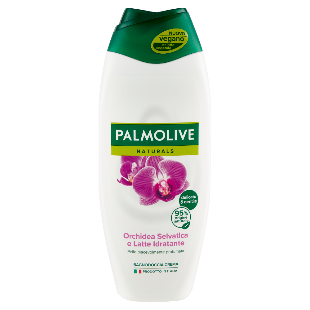 PALMOLIVE - Naturals - Bagnoschiuma Orchidea Selvatica E Latte Idratante 500 Ml