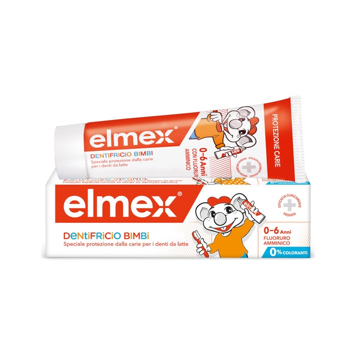 Elmex Dentifricio Bimbi 0-6 Anni 50ml - Protezione Carie Denti da Latte — confronto prezzi