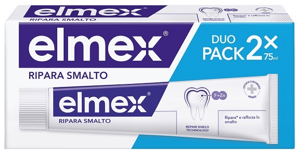 Elmex Ripara Smalto Dentifricio Confezione Doppia 2x75ml