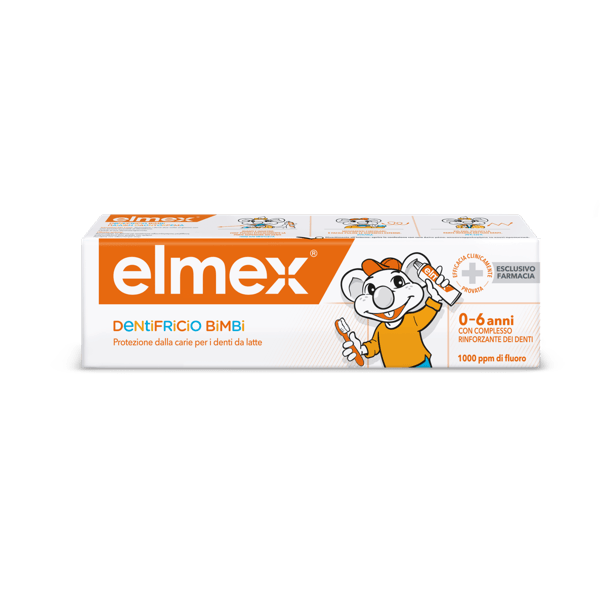 Elmex Dentifricio Bimbi, Bambini fino ai 6 anni 50 ml