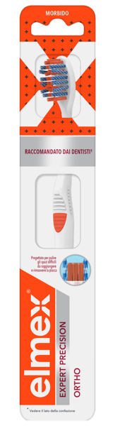 Elmex Expert Precision Ortho Spazzolino Manuale 1 Pezzo