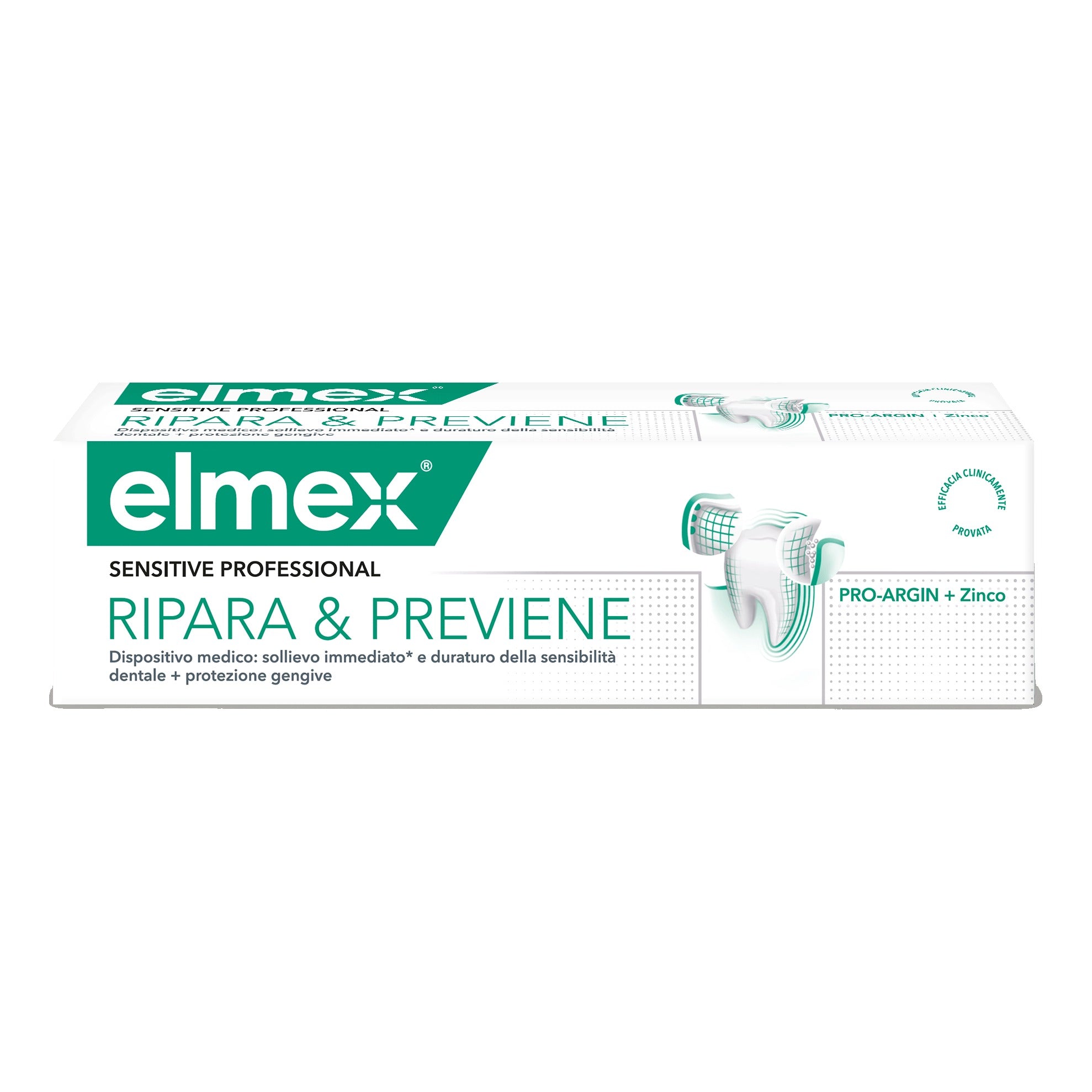 elmex® Dentifricio Sesitive Professionale™ Ripara & Previene 75 ml