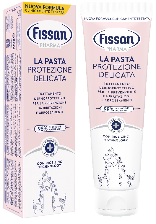 Fissan Pasta Protezione Delicata con Ossido di Zinco e Calendula 100g - Fissan