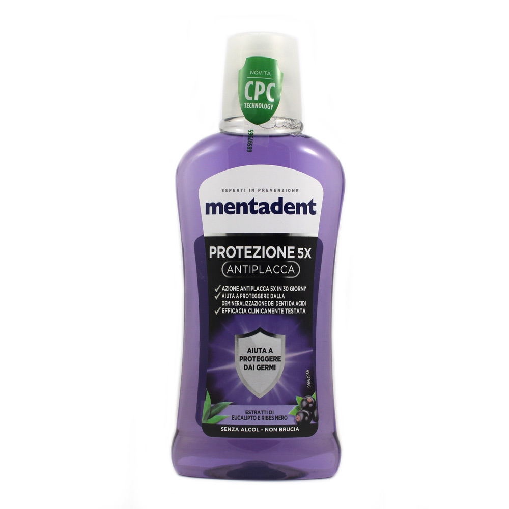 Mentadent collutorio cpc antiplacca 400 ml