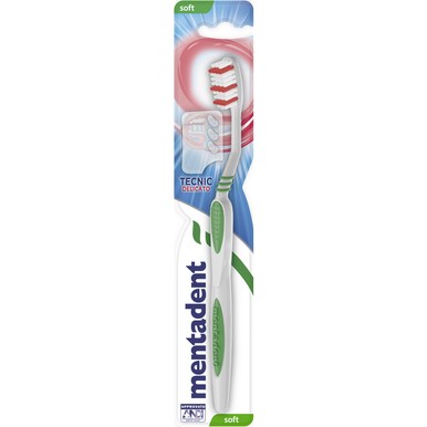 Mentadent spazzolino tecnic soft