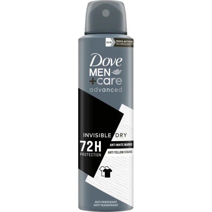 DOVE - Men + Care Advanced Invisible Dry - Deodorante spray 150 ml