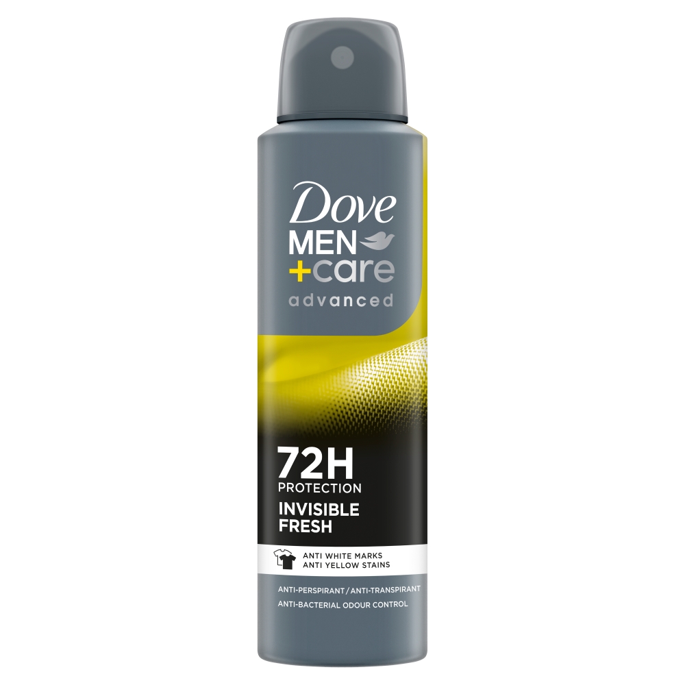DOVE MEN CARE ADVANCED - DEODORANTE SPRAY ANTIMACCHIE GIALLE