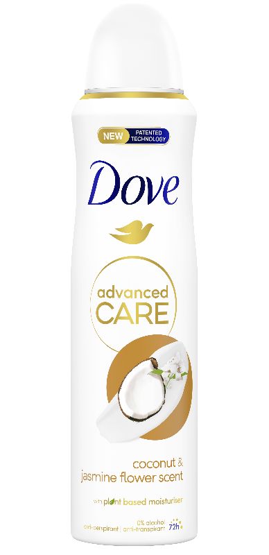 DOVE - Advanced Care Cocco e Fiori di Gelsomino - deodorante spray 150 ml — confronto prezzi