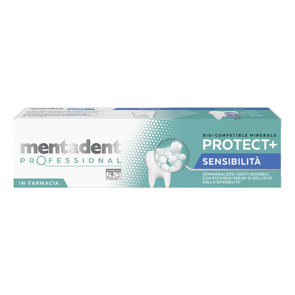 Mentadent professional dentifricio protect + sensibilita' 75 ml