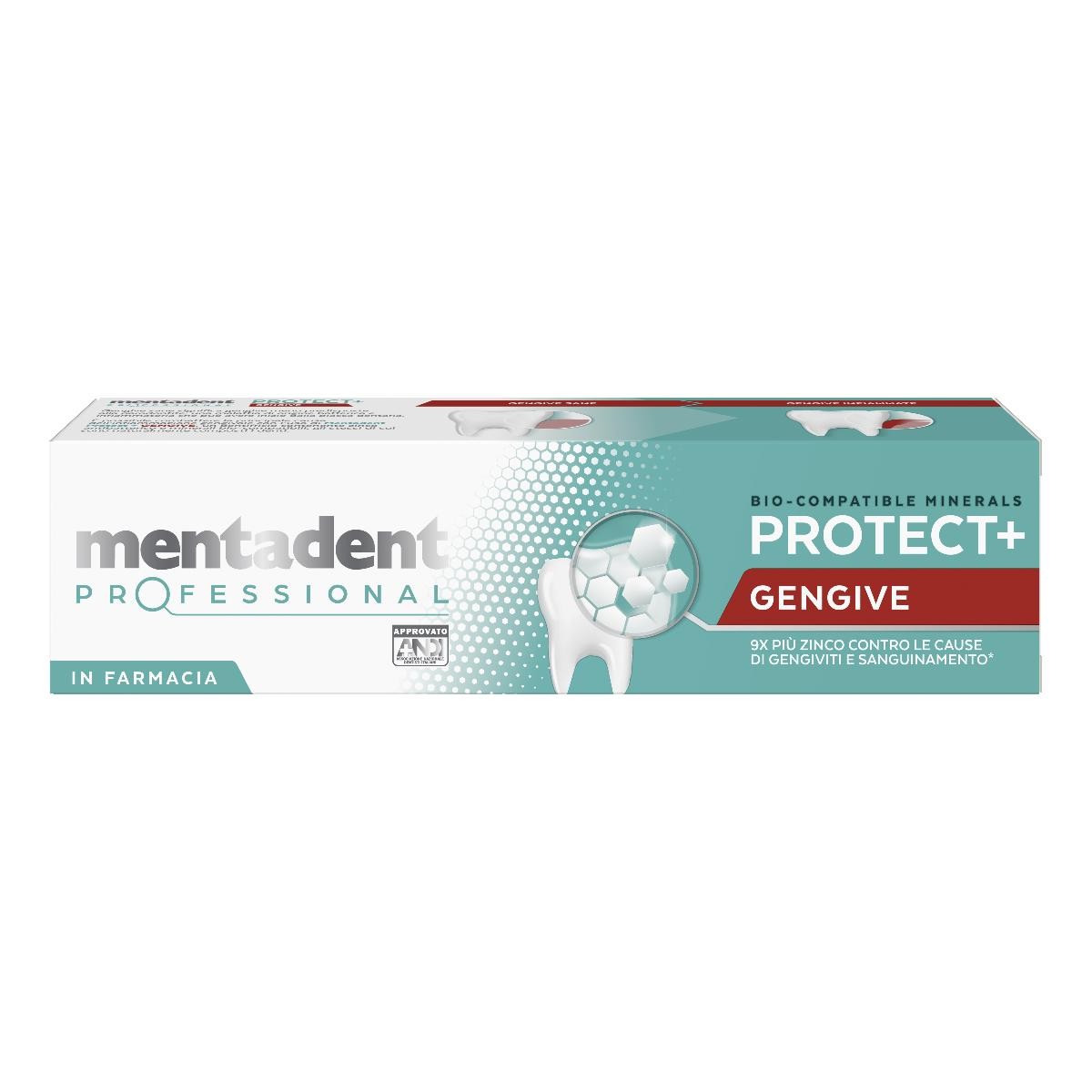 Mentadent professional dentifricio protect + gengive 75 ml
