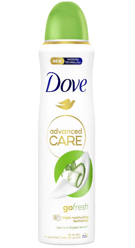 DOVE - Advanced Care Go Fresh Cetriolo & Tè Verde - Deodorante Idratante 150 Ml — confronto prezzi
