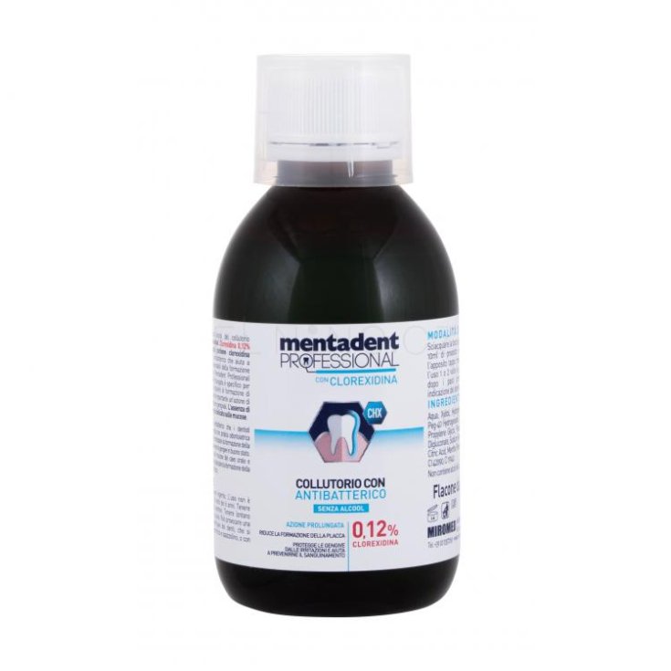 Mentadent Professional - Collutorio 0,12% Clorexidina + 0,07% CPC, 300ml