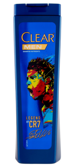 CLEAR - Legend by CR7 - Shampoo nutriente antiforfora 225 ml