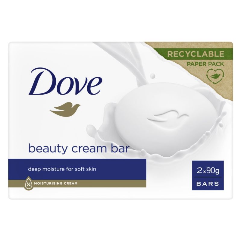DOVE - Beauty Cream Bar Original - Sapone Solido 2 X 90 G — confronto prezzi
